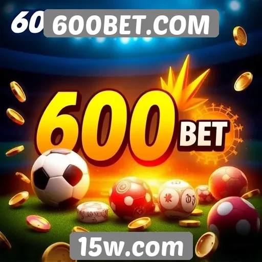 Variedade de jogos disponíveis no 600BET.COM